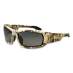 ergodyne Skullerz Odin Safety Glasses, Kryptek Highlander Nylon Impact Frame, Smoke Polycarbonate Lens (EGO50330)