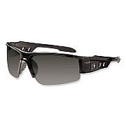 ergodyne Skullerz Dagr Safety Glasses, Black Nylon Impact Frame, Polarized Smoke Polycarbonate Lens (EGO52031)