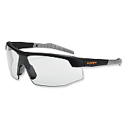 ergodyne Skullerz Skoll Safety Glasses, Black Nylon Impact Frame, Anti-Fog, Indoor/Outdoor Polycarbonate Lens (EGO59083)