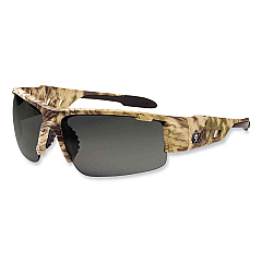 ergodyne Skullerz Dagr Safety Glasses, Kryptek Highlander Nylon Impact Frame, Smoke Polycarbonate Lens (EGO52330)