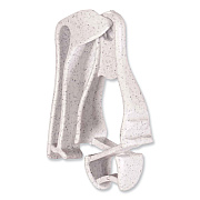 ergodyne Squids 3405 Belt Clip Glove Clip Holder, 1 x 1 x 6, Acetal Copolymer, Granite (EGO19125)