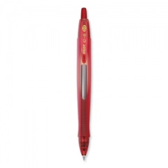Pilot G6 Gel Pen, Retractable, Fine 0.7 mm, Red Ink, Red Barrel (31403)
