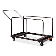 NPS Folding Table Dolly For Round and Rectangular Tables, 660 lb Capacity, 31.25 x 27.75 x 47.5, Brown (NPSDYMU)