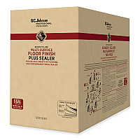 SC Johnson Professional Ready-To-Use Multi-Surface Floor Finish Plus Sealer, Light Fresh Scent, 5 gal Bag-in-Box (SJN362834)