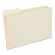 Universal Top Tab File Folders, 1/3-Cut Tabs: Left Position, Legal Size, 0.75" Expansion, Manila, 100/Box (15121)