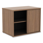 Alera Open Office Low Storage Cabinet Credenza, 29.5 x 19.13 x 22.78, Walnut (LS593020WA)