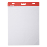 Universal Self-Stick Easel Pad, Unruled, 25 x 30, White, 30 Sheets, 2/Carton (35603)