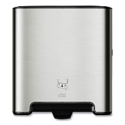 Tork Image Design Matic Hand Towel Roll Dispenser, 13.58 x 8.07 x 15.75, Stainless Steel (TRK461002)