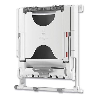 Tork PeakServe Continuous Recessed Cabinet Hand Towel Adapter, 14.37 x 4.29 x 17.72, White (TRK552521)