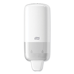 Tork Elevation Liquid Skincare Dispenser, 1 L Bottle; 33 oz Bottle, 4.4 x 4.5 x 11.5, White (TRK570020A)