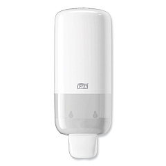Tork Foam Skincare Manual Dispenser, 1 L Bottle; 33 oz Bottle, 4.45 x 4.13 x 11.26, White, 4/Carton (TRK571501)