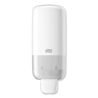 Tork Foam Skincare Manual Dispenser, 1 L Bottle; 33 oz Bottle, 4.45 x 4.13 x 11.26, White, 4/Carton (TRK571501)