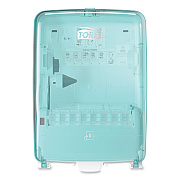 Tork Washstation Dispenser, 12.56 x 10.57 x 18.09, Aqua/White (TRK651220)