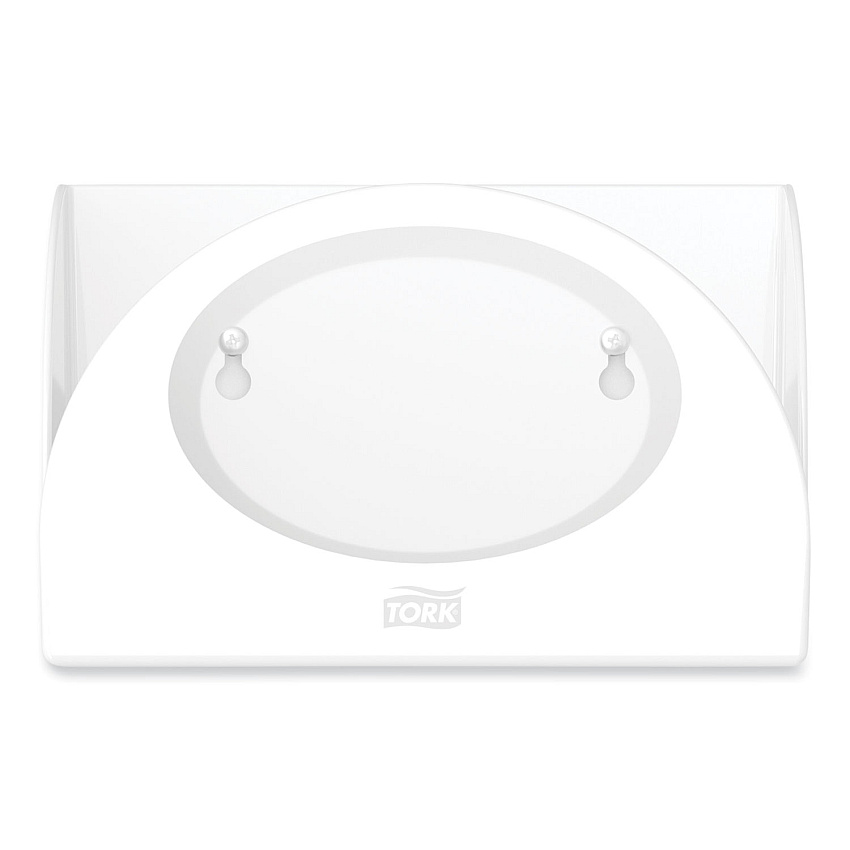 Tork Small Bracket Wiper Dispenser, 8.42 x 4.22 x 5.74, White (TRK655300)