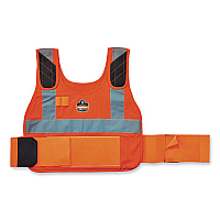 ergodyne Chill-Its 6240 Phase Change Cooling Vest Elastic Extenders, 3.5", Orange (EGO12209)