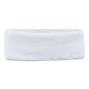 ergodyne Chill-Its 6550 Head Terry Cloth Sweatband, Cotton Terry, One Size Fits Most, White (EGO12450)