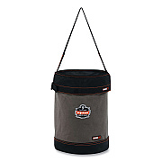 ergodyne Arsenal 5930T Web Handle Canvas Hoist Bucket and Top, 150 lb, Gray (EGO14830)