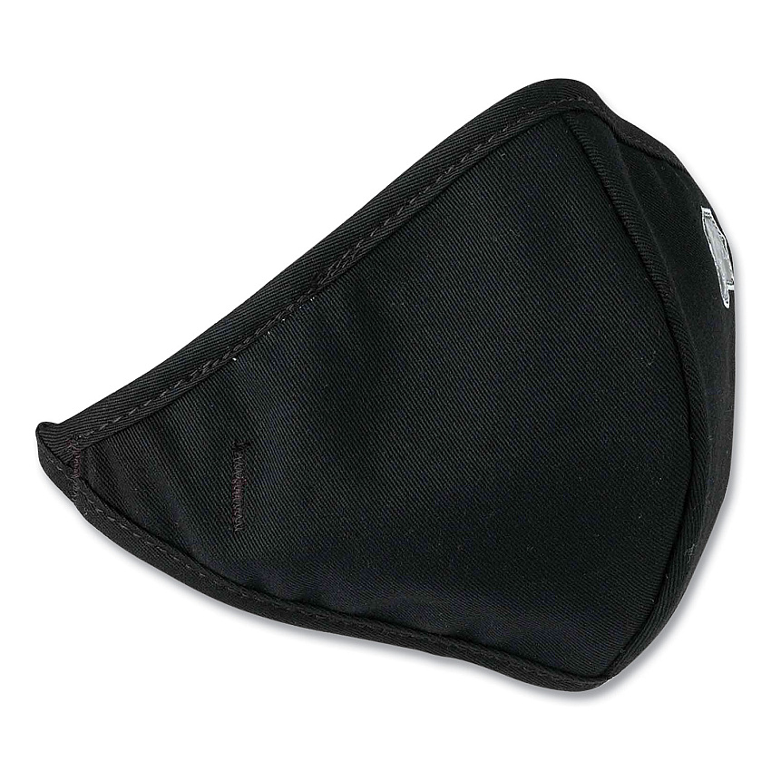 ergodyne N-Ferno 6870 2-Layer Thermal Mouthpiece, Fleece/Cotton, Black, One Size Fits Most (EGO16870)