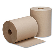 AbilityOne 8540017016569, SKILCRAFT Hardwound Roll Paper Towel, 1-Ply, 10" x 800 ft, Natural, 6 Rolls/Carton