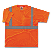 ergodyne GloWear 8289 Class 2 Hi-Vis T-Shirt, Polyester, Orange, 4X-Large (EGO21518)