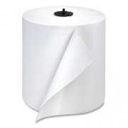 Tork Paper Wiper Roll Towel, 1-Ply, 7.68" x 1,150 ft, White, 4 Rolls/Carton (291380)