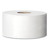 Tork Advanced Jumbo Bath Tissue, Septic Safe, 1-Ply, White, 3.48" x 1,200 ft, 12 Rolls/Carton (TRK12013903)