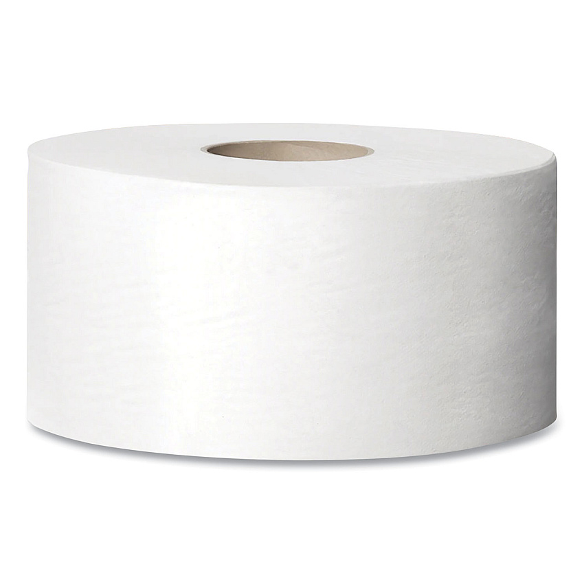 Tork Advanced Jumbo Bath Tissue, Septic Safe, 1-Ply, White, 3.48" x 1,200 ft, 12 Rolls/Carton (TRK12013903)