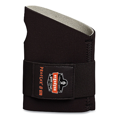 ergodyne ProFlex 670 Ambidextrous Single Strap Wrist Support, Small, Fits Left Hand/Right Hand, Black (EGO16612)