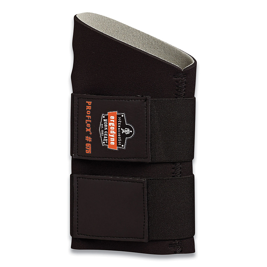 ergodyne ProFlex 675 Ambidextrous Double Strap Wrist Support, Small, Fits Left Hand/Right Hand, Black (EGO16622)