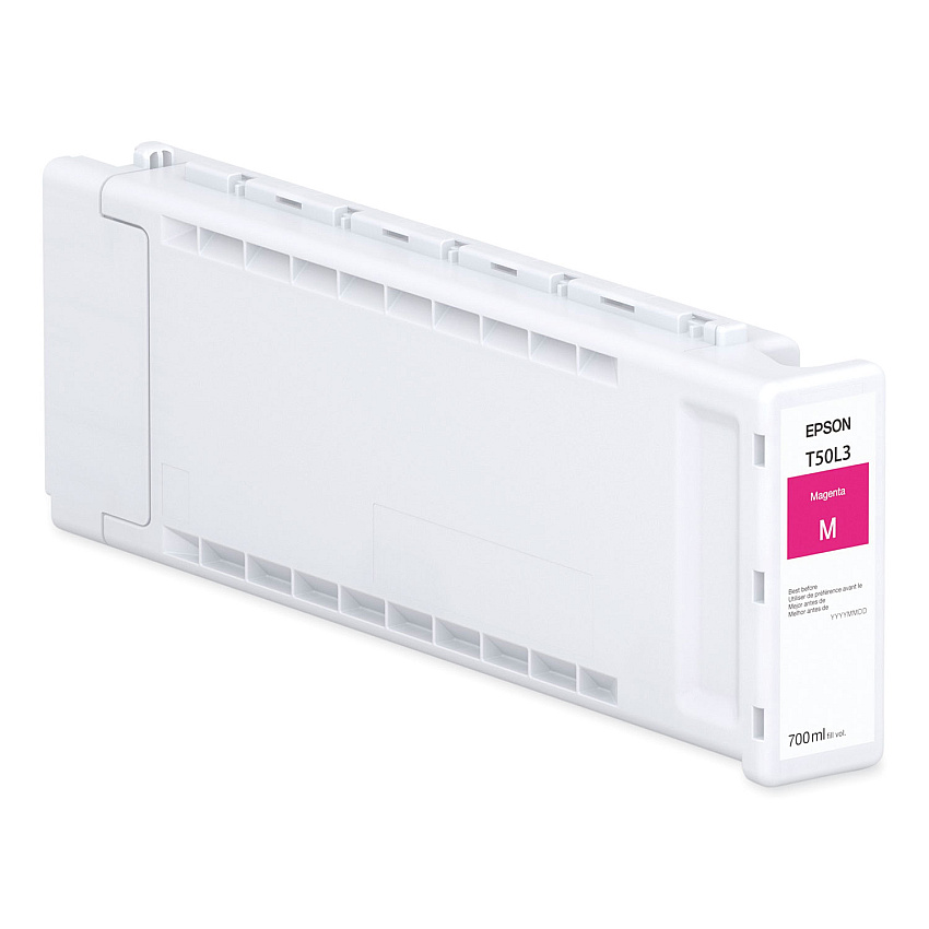 Epson T50L320 (T50L) UltraChrome XD3 High Capacity Ink, 700 mL, Magenta