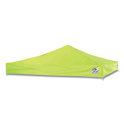 ergodyne Shax 6010C Replacement Pop-Up Tent Canopy for 6010, 10 ft x 10 ft, Polyester, Lime (EGO12911)