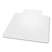 ES Robbins EverLife Chair Mat for Extra High Pile Carpet with Lip, 46 x 60, Clear (ESR124381)