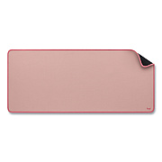 Logitech Studio Series Polyester Desk Mat, 27.5 x 11.8, Dark Rose (LOG956000048)