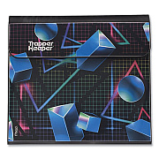 Mead Trapper Keeper 3-Ring Pocket Binder, 1" Capacity, 11.25 x 12.19, Shapes (MEA260038CQ1ECM)