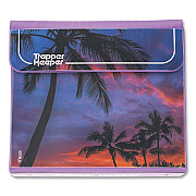 Mead Trapper Keeper 3-Ring Pocket Binder, 1" Capacity, 11.25 x 12.19, Palm Trees (MEA260038FDE1EC)