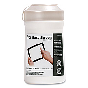 Sani Professional PDI Easy Screen Cleaning Wipes, 1-Ply, 9 x 6, Unscented, White, 70/Pack (PDIP03672)