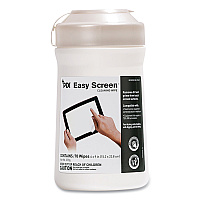 Sani Professional PDI Easy Screen Cleaning Wipes, 1-Ply, 9 x 6, Unscented, White, 70/Pack (PDIP03672)