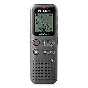 Philips Voice Tracer DVT1120 Digital Voice Recorder, 8 GB, Black