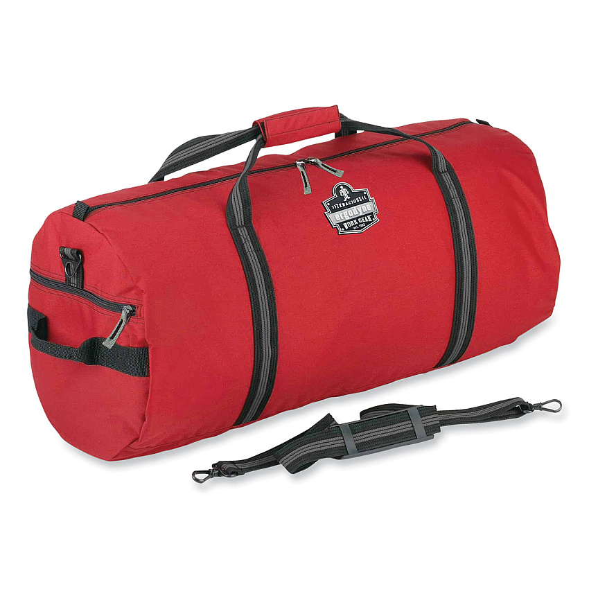 ergodyne Arsenal 5020 Gear Duffel Bag, Nylon, Small, 12 x 23 x 12, Red (EGO13020)