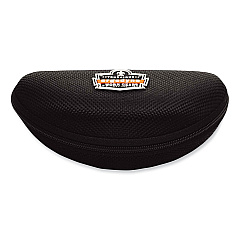 ergodyne Skullerz 3225 Ballistic Zipper Eyewear Case, 7.5 x 5 x 2, Black (EGO19225)