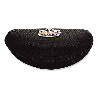 ergodyne Skullerz 3225 Ballistic Zipper Eyewear Case, 7.5 x 5 x 2, Black (EGO19225)