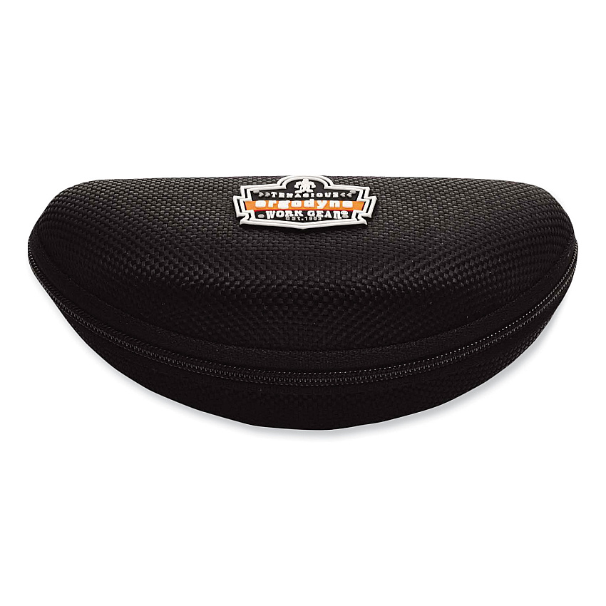 ergodyne Skullerz 3225 Ballistic Zipper Eyewear Case, 7.5 x 5 x 2, Black (EGO19225)