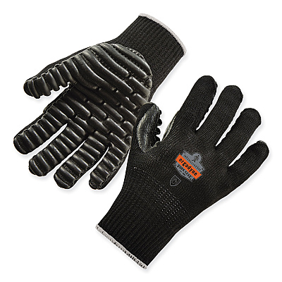 ergodyne ProFlex 9003 Certified Lightweight AV Gloves, Black Large, Pair (EGO17594)