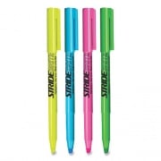 StrideBrite Stick Highlighters, Assorted Ink Colors, Chisel Tip, Assorted Barrel Colors, 24/Pack