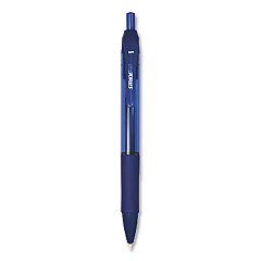 StrideRio Gel Pen, Retractable, Medium 0.7 mm, Blue Ink, Translucent Blue Barrel, 12/Box (STW52002)