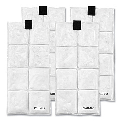 ergodyne Chill-Its 6250 Lightweight Phase Change Cooling Packs, 6 x 13, 4/Carton (EGO12120)