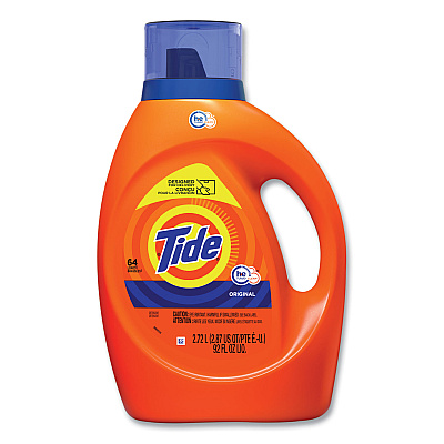 Tide Liquid Laundry Detergent, Original Scent, 92 oz Bottle (PGC48870)
