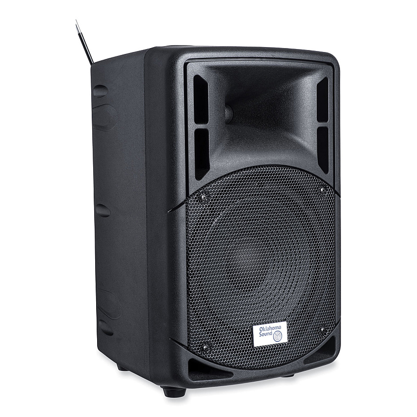 Oklahoma Sound Wireless PA System with Wireless Tie Clip Microphone, 40 W, Black (NPSPRA8000PRA86)