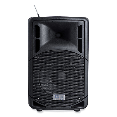 Oklahoma Sound Wireless PA System with Wireless Handheld Microphone, 40 W, Black (NPSPRA8000PRA85)