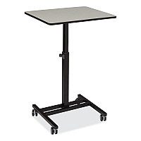 NPS Sit-Stand Student's Desk, 20.75" x 26" x 27.75" to 44.5", Gray Nebula (NPSEDTC)
